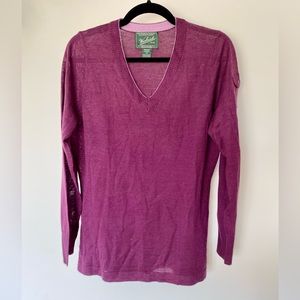 NWOT Woolrich Purple Knit Sweater